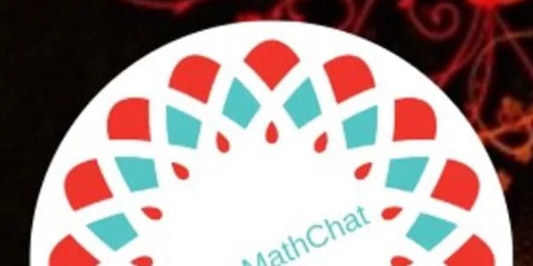 A close up of the mathchat logo