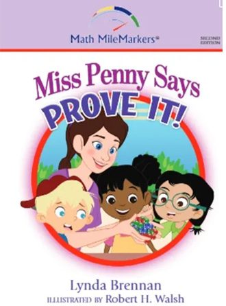 A cartoon of miss penny says prove it