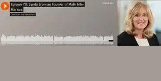 A picture of the audio recording of a man 's speech.