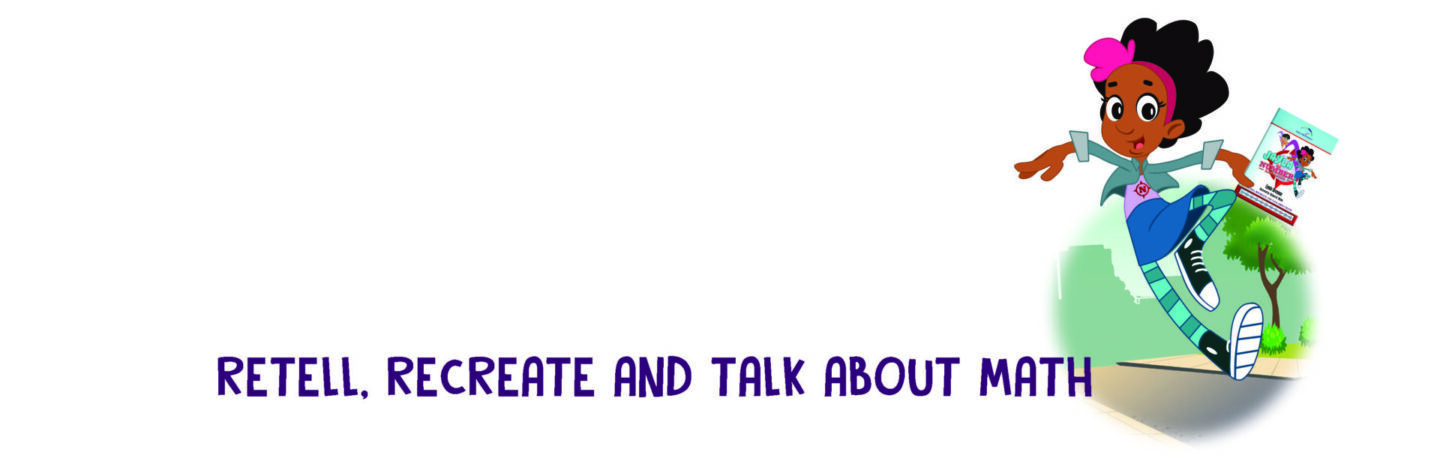 A purple banner with the words create and talk about it.